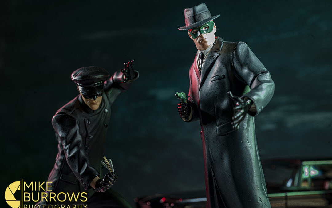 THE GREEN HORNET DISPLAY FIGURES BY FACTORY ENT.