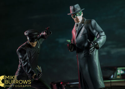 THE GREEN HORNET DISPLAY FIGURES BY FACTORY ENT.